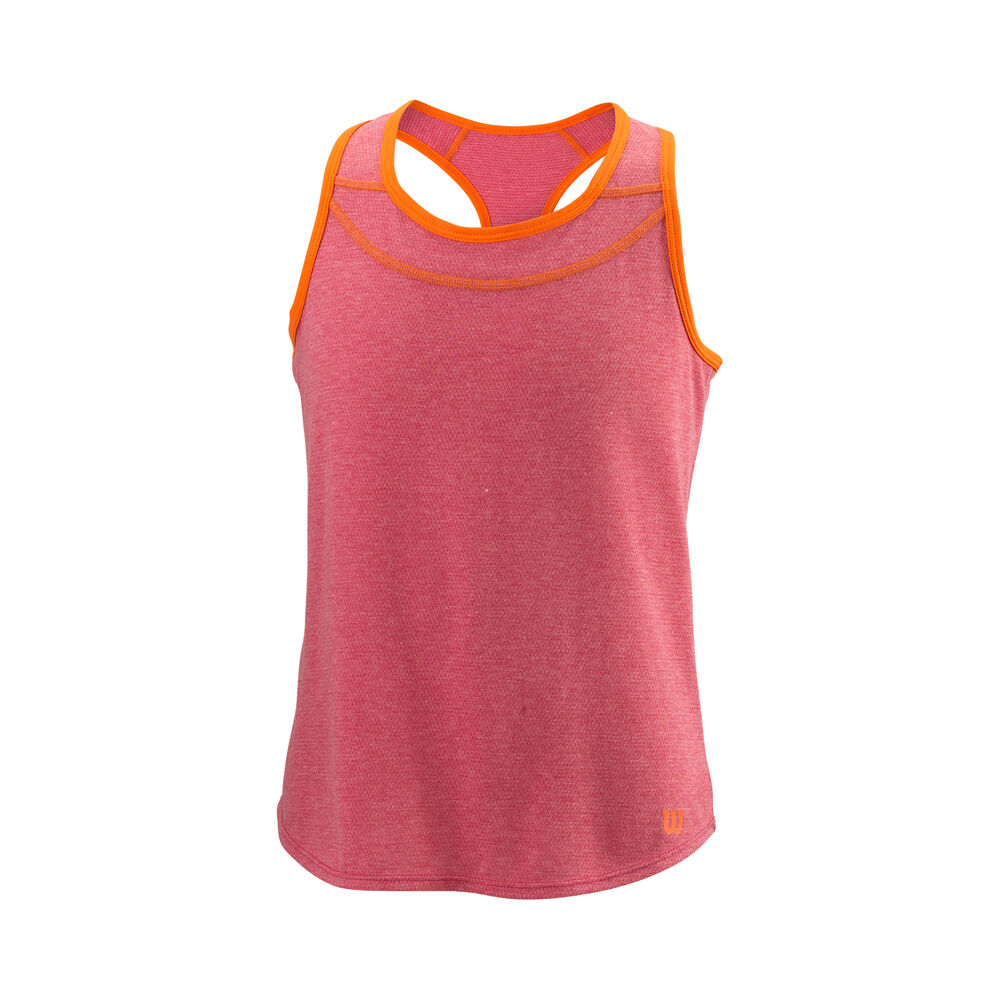 Wilson Competition II Débardeur Tank Top Filles - Berry, Orange