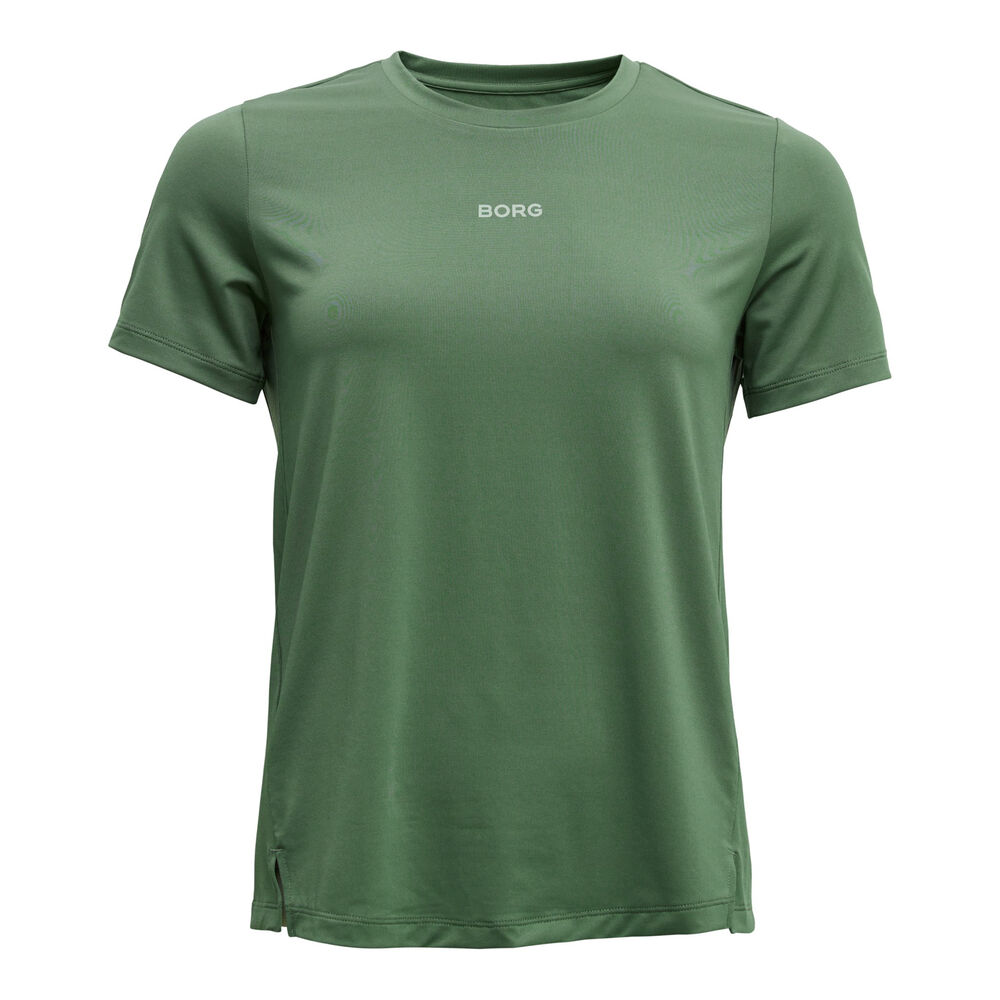 Björn Borg Regular T-shirt Femmes - Vert , Gris