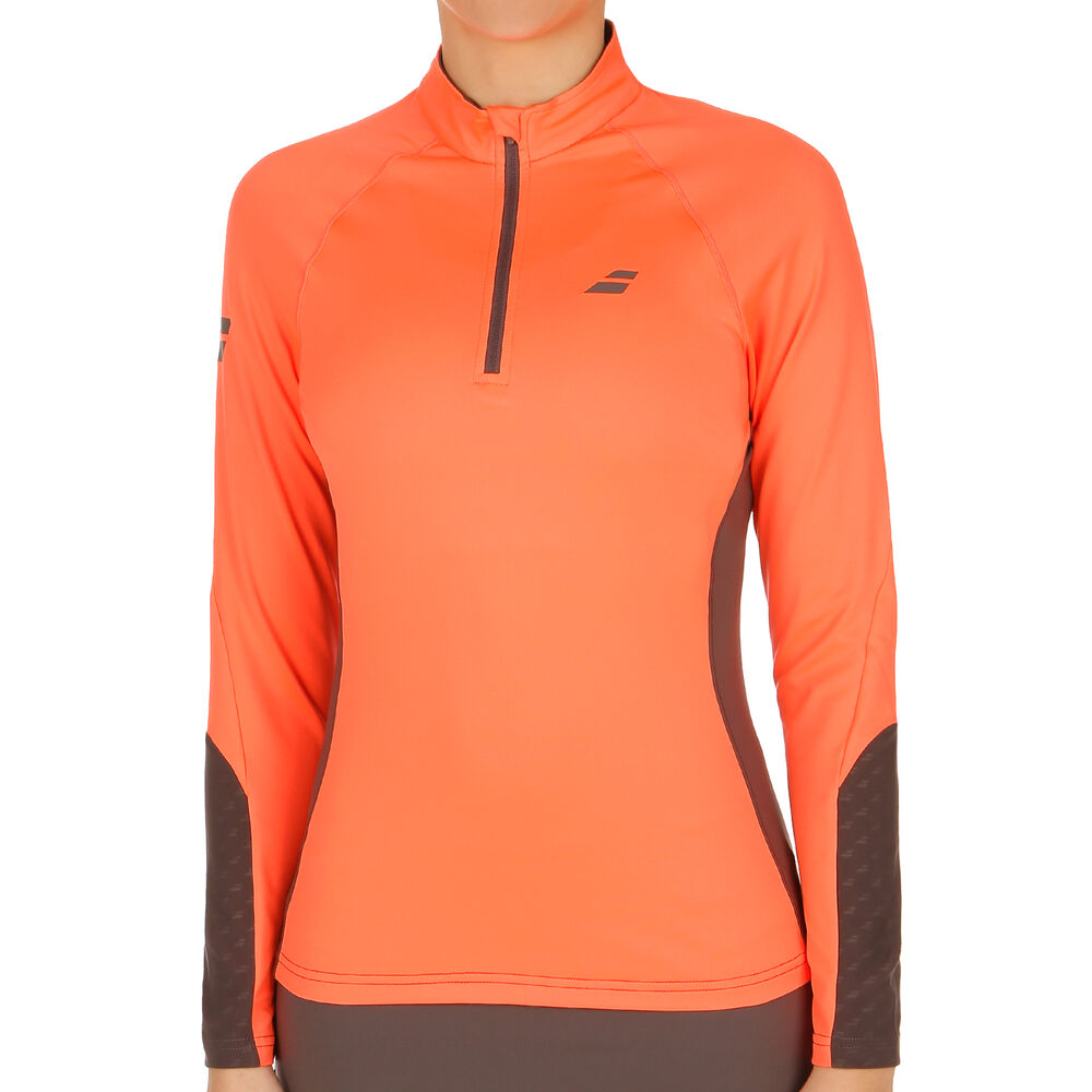 Core 1/2 Zip Haut Manches Longues Femmes