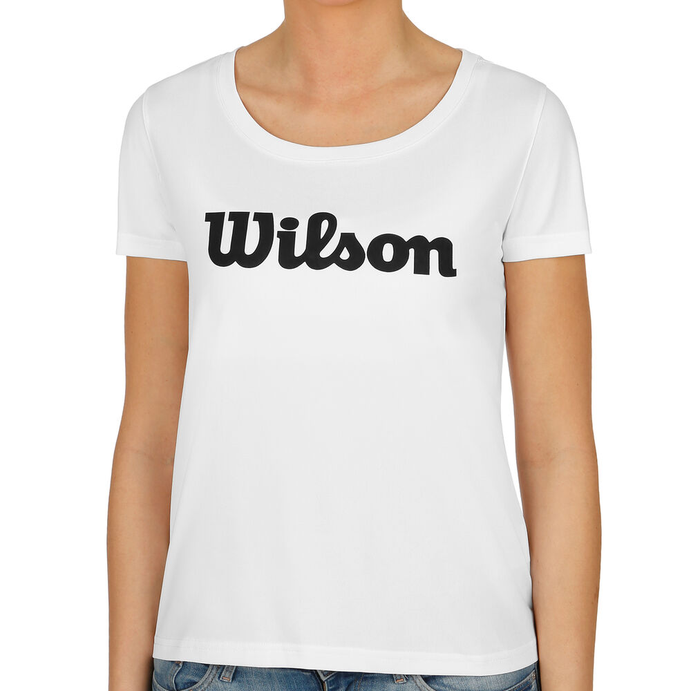 Wilson UW II Tech T-shirt Femmes - Blanc , Noir