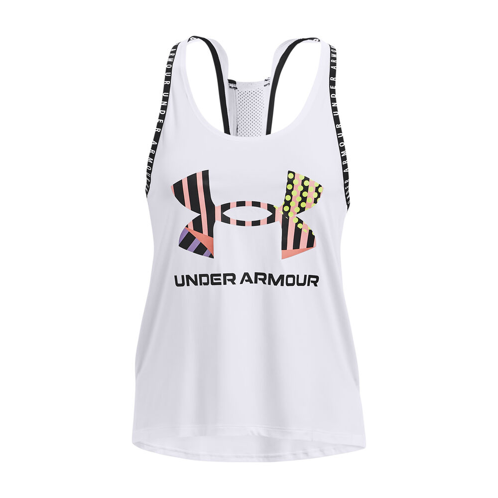 Under Armour Geo Knock Out Débardeur Tank Top Femmes - Blanc , Multicouleur