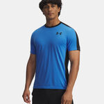 Vêtements Under Armour Under Armour Wordmark T-shirt Hommes-Bleu