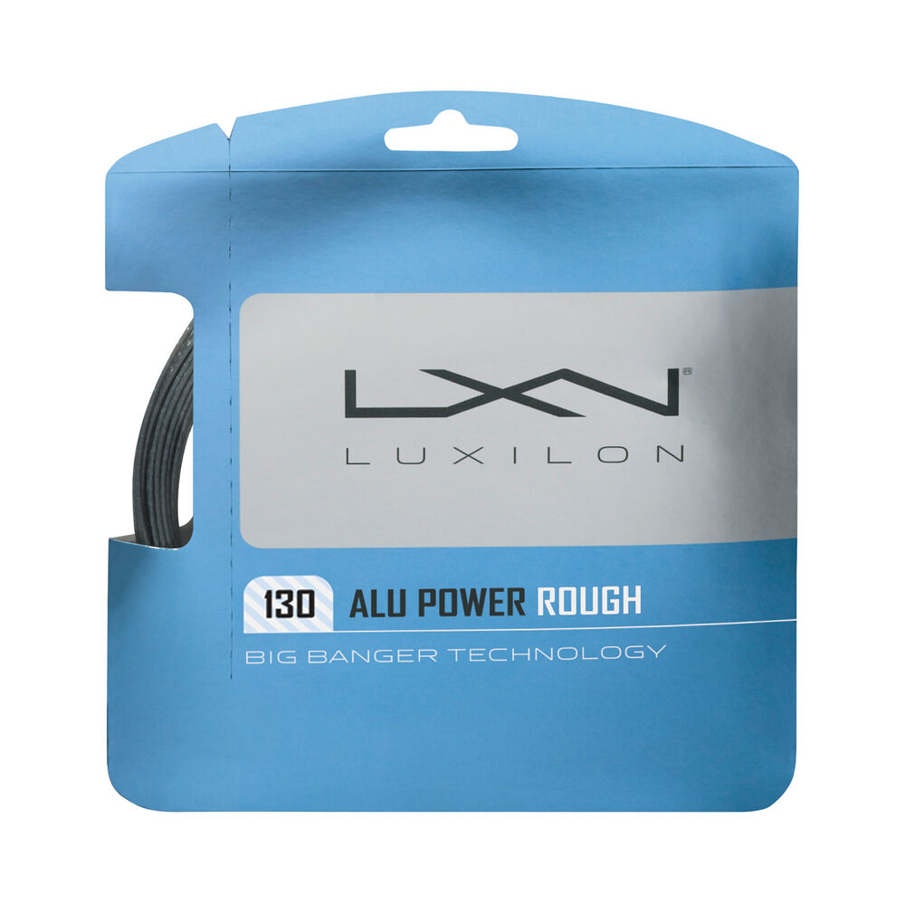 Luxilon ALU Power Rough Cordage En Garniture 12,2m - Argent