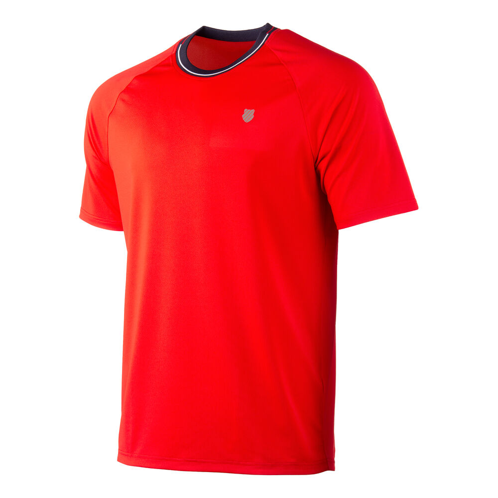 K-Swiss Tac Heritage Classic T-shirt Hommes - Rouge , Bleu Foncé