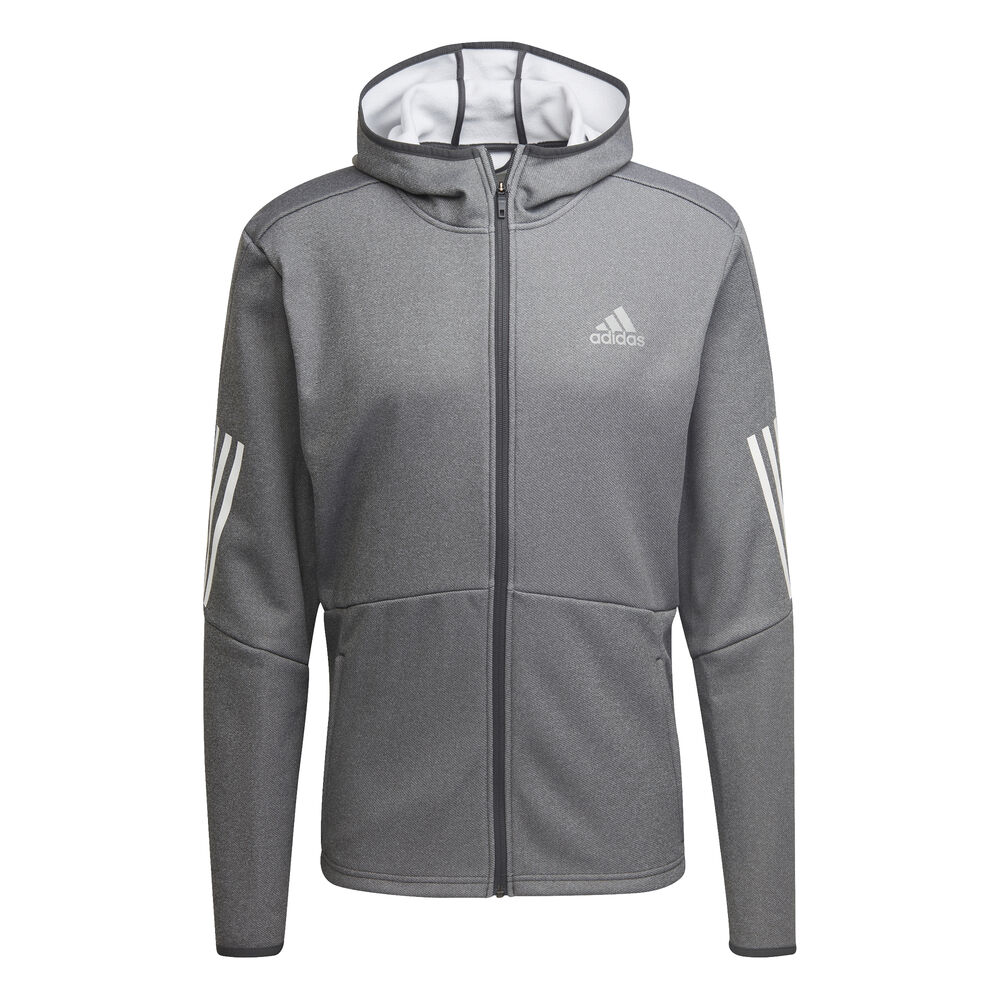 adidas Gilet En Coton Hommes - Gris , Blanc