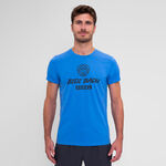 V&ecirc;tements BIDI BADU BIDI BADU Spike Logo Chill T-shirt Hommes-Bleu