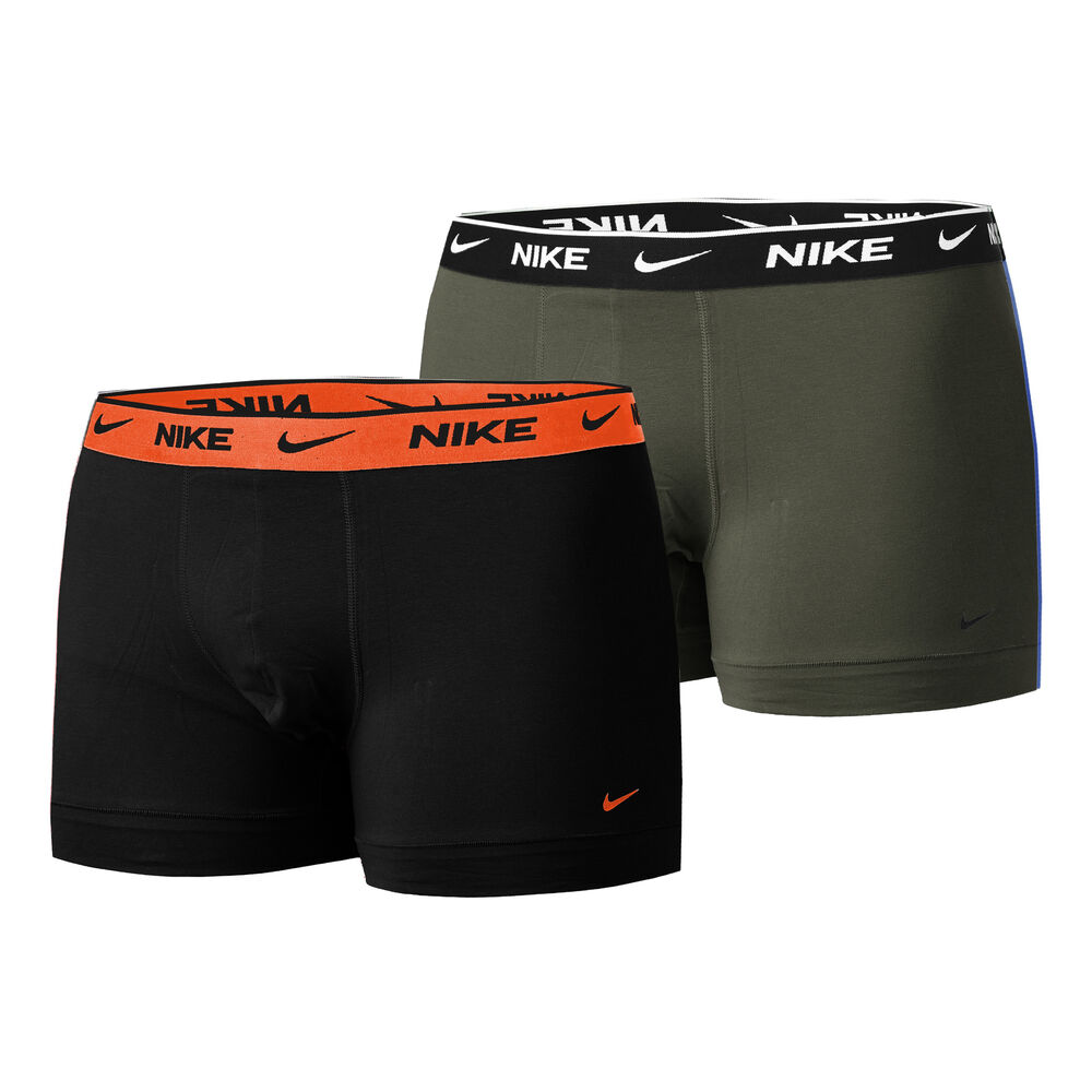 Nike E-Day Cotton Stretch Caleçon Hommes - Kaki, Noir
