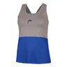 Play Tech D&eacute;bardeur Tank Top Femmes-Bleu,Gris