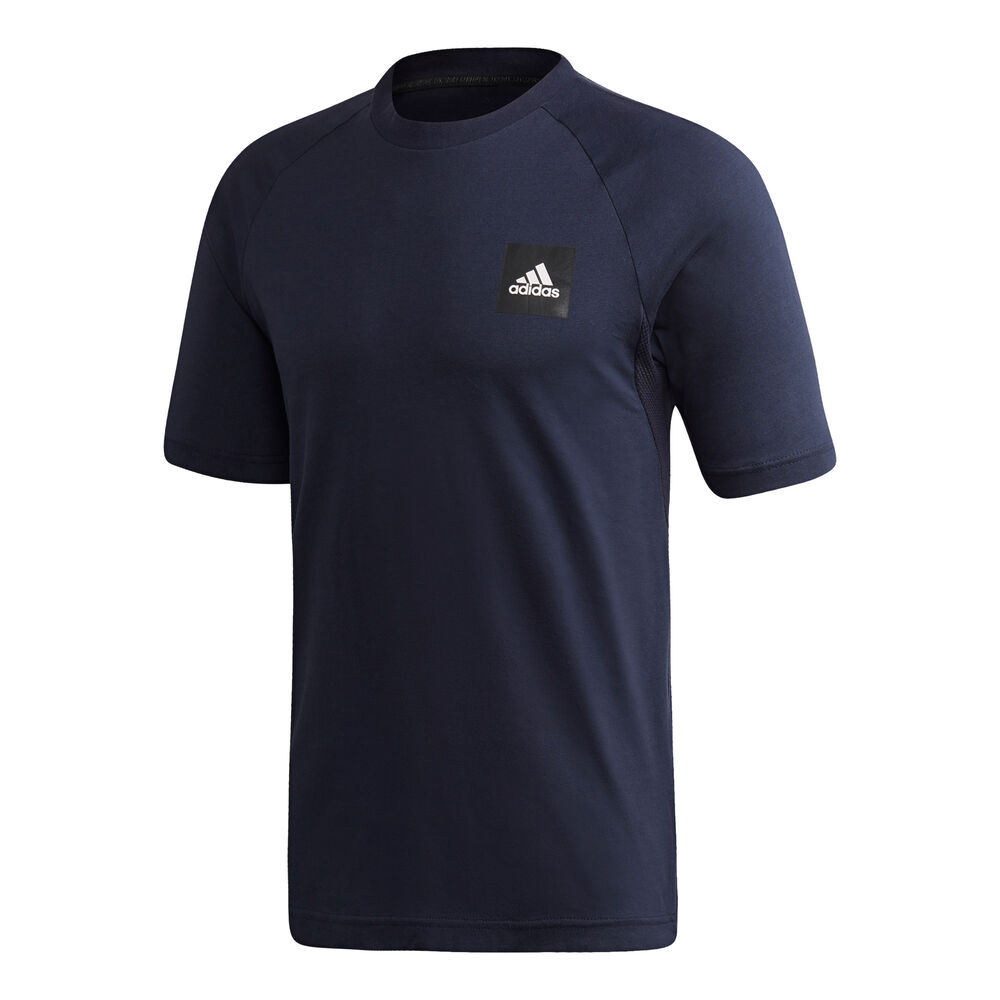 adidas Must Have Stanford T-shirt Hommes - Bleu Foncé , Blanc
