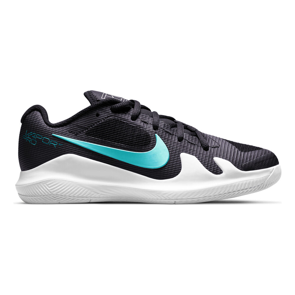 Nike Vapor Pro Chaussures Toutes Surfaces Enfants - Noir , Bleu Clair