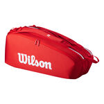 Sacs De Tennis Wilson SUPER TOUR WILSON RED 6PK 2025 Red