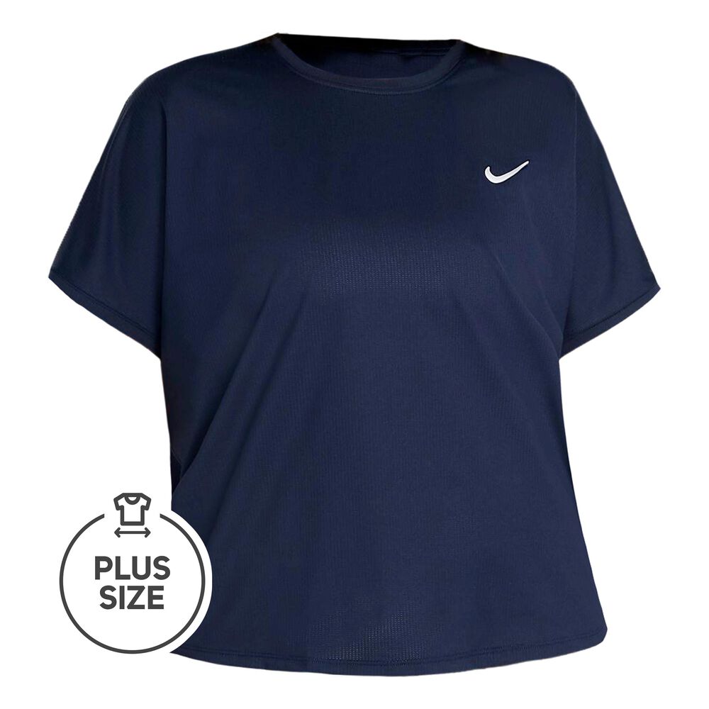 Nike Court Victory Plus Size T-shirt Femmes - Bleu Foncé