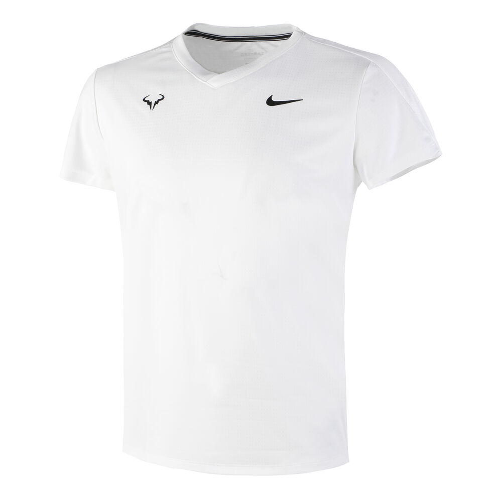 Nike Dri-Fit Challenger T-shirt Hommes - Blanc , Noir