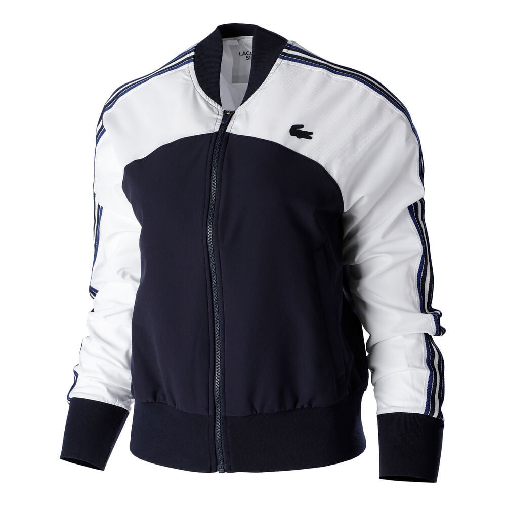 Lacoste Veste De Survêtement Femmes - Blanc , Bleu