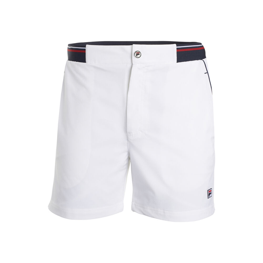 Fila Core Stephan Shorts Hommes - Blanc , Bleu Foncé