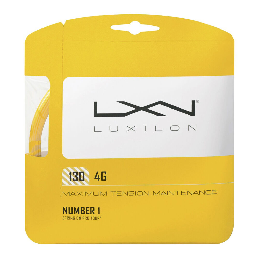 Luxilon 4G Cordage En Garniture 12,2m - Jaune