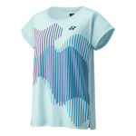 Vêtements Yonex Yonex Crew Neck T-shirt Femmes - bleu clair, 