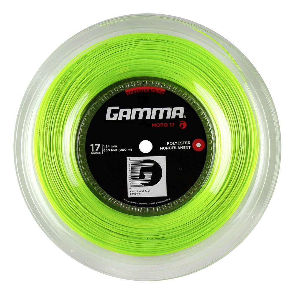Gamma Moto Bobine Cordage 200m - Jaune Lemon