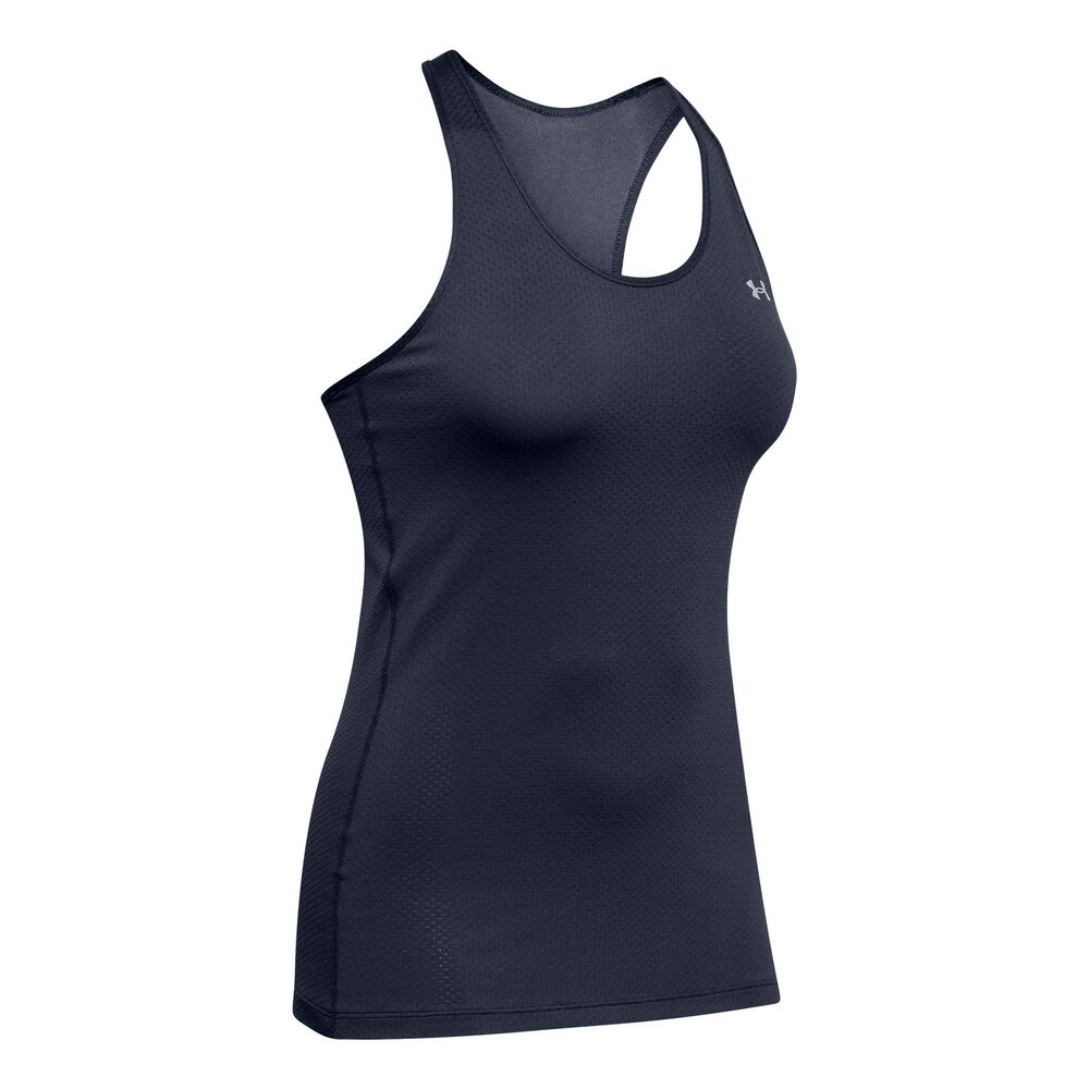 Under Armour Heatgear Racer Débardeur Tank Top Femmes - Bleu Foncé