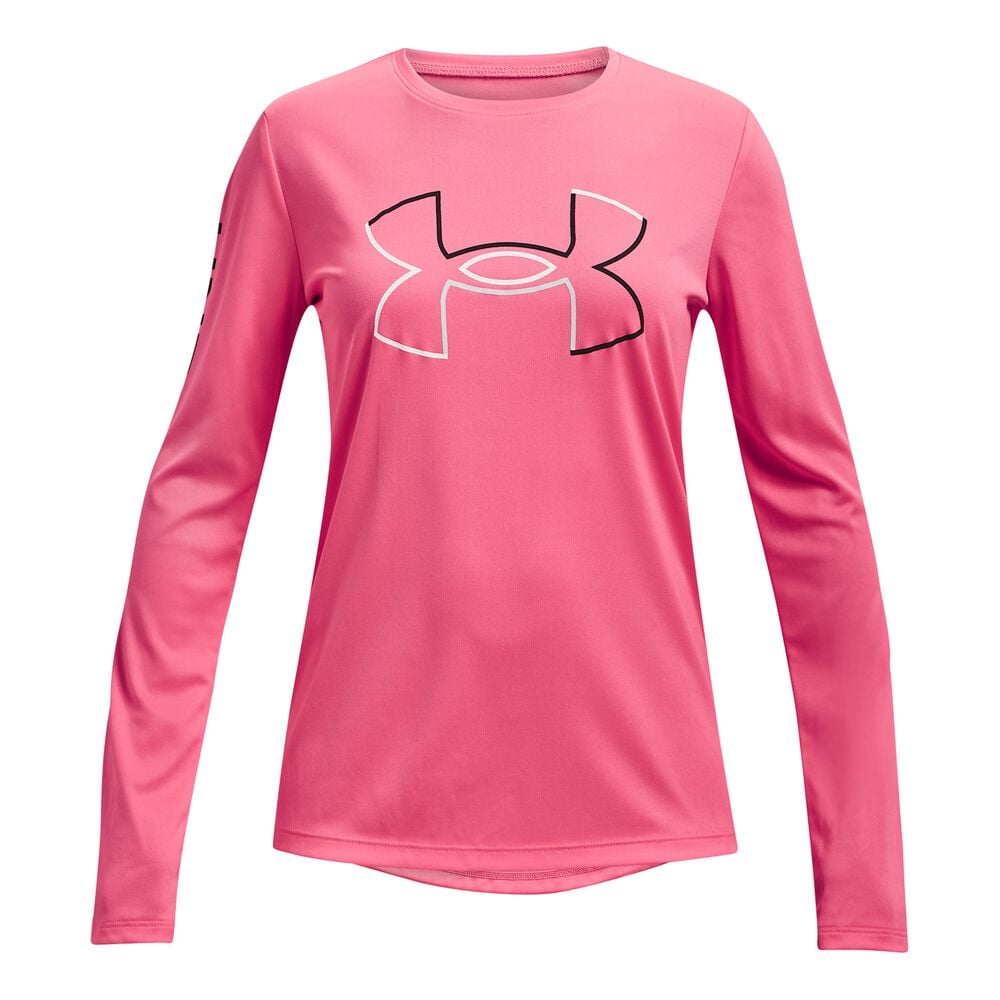 Under Armour Tech Haut Manches Longues Filles - Pink