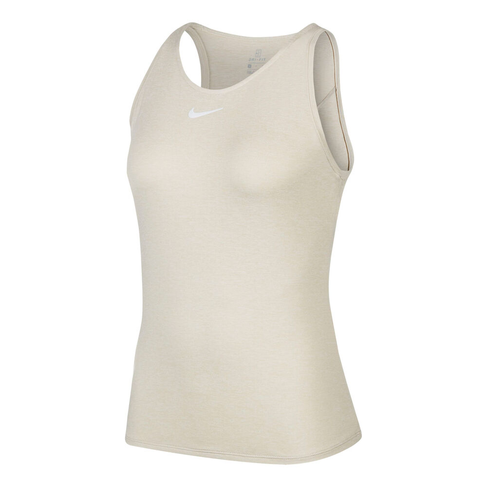 Nike Court Dri-Fit Débardeur Tank Top Femmes - Crème , Blanc