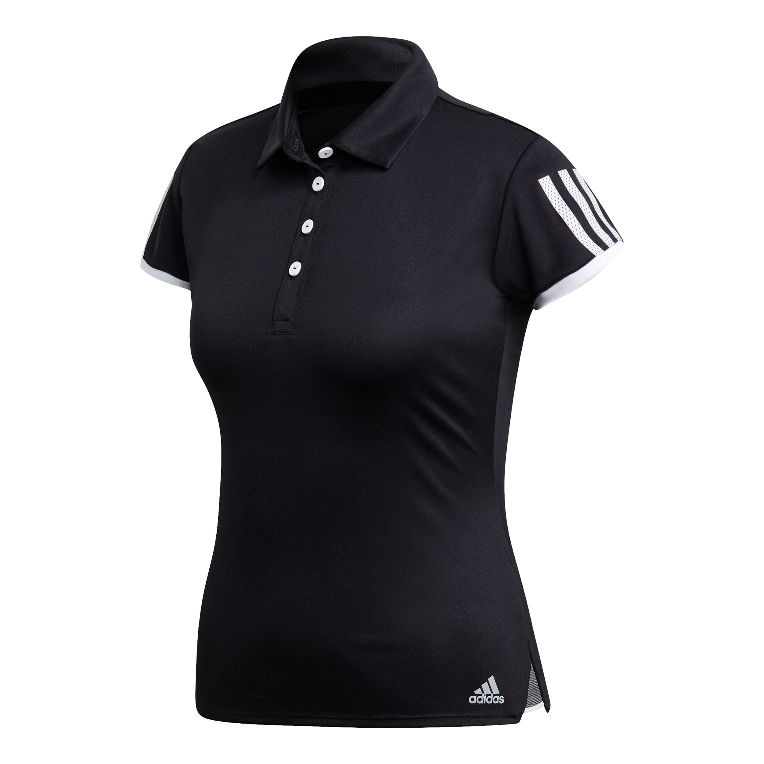 Buy adidas Club 3 Stripes Polo Femmes Noir Blanc online Tennis