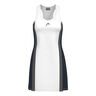 Club 25 Robe Femmes-Bleu Foncé,Blanc