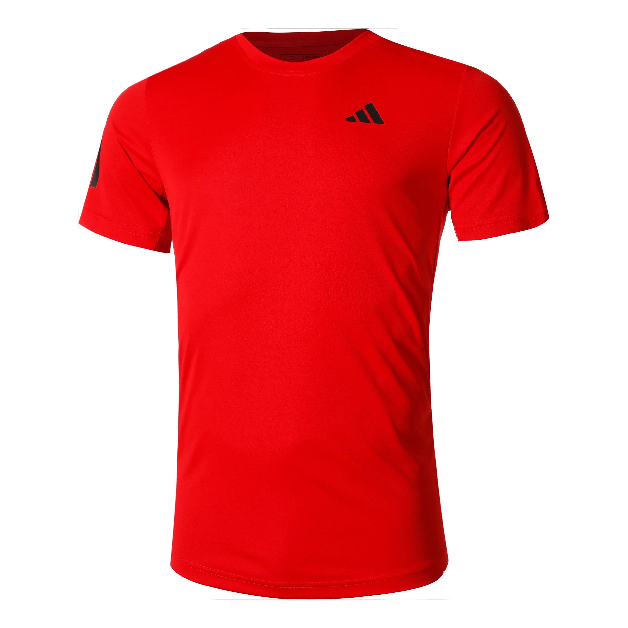 Buy adidas Club 3Stripes T shirt Hommes Rouge online Tennis Point FR