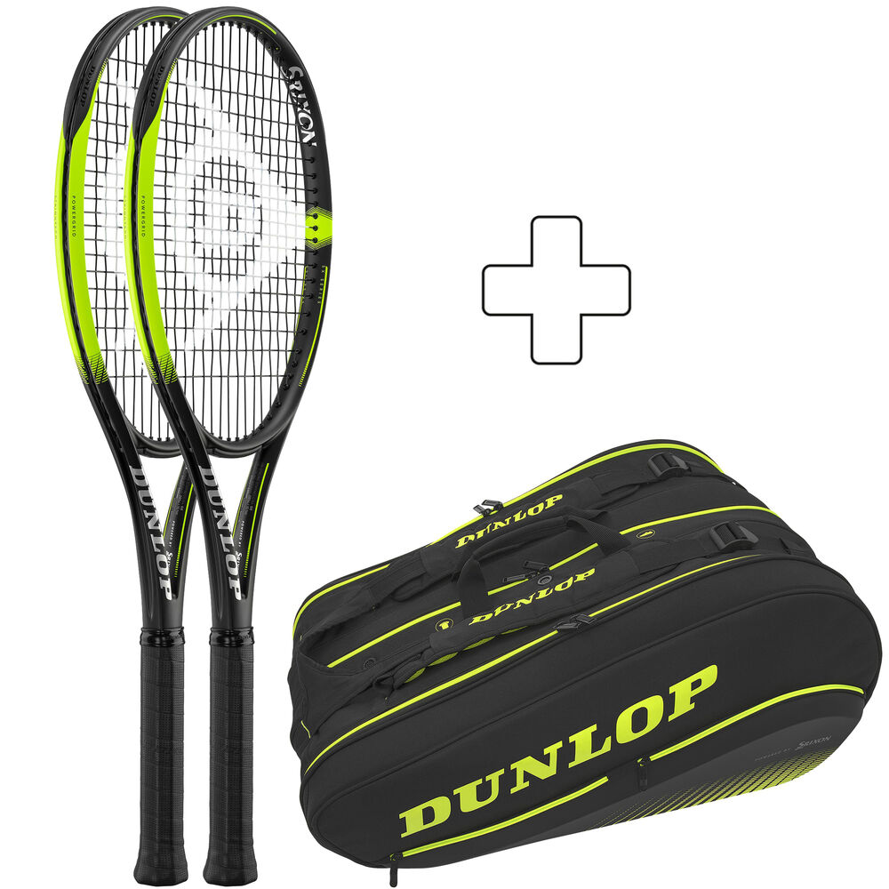 Dunlop 2x SX 300 LS + Sac De Tennis