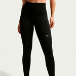 V&ecirc;tements Nike Nike Dri-FIT One High Rise 7/8 Collant tight Femmes-noir, blanc