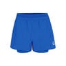Rematch 2in1 Shorts Femmes - bleu, blanc