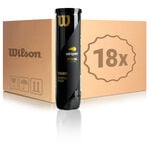 Balles De Tennis Wilson US Open 18x 4er Dosen im Umkarton