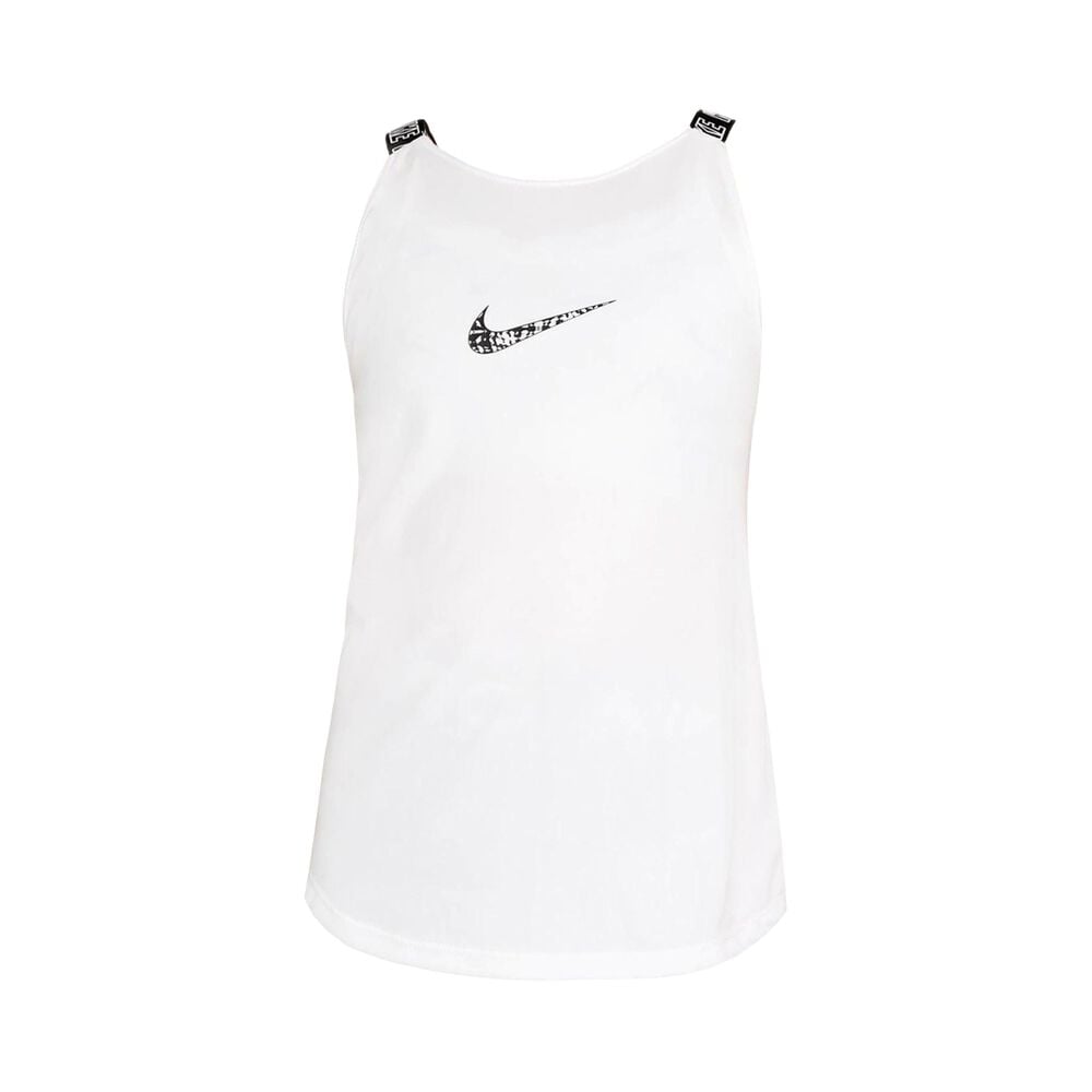 Nike Dri-Fit Elastika Débardeur Tank Top Filles - Blanc , Noir