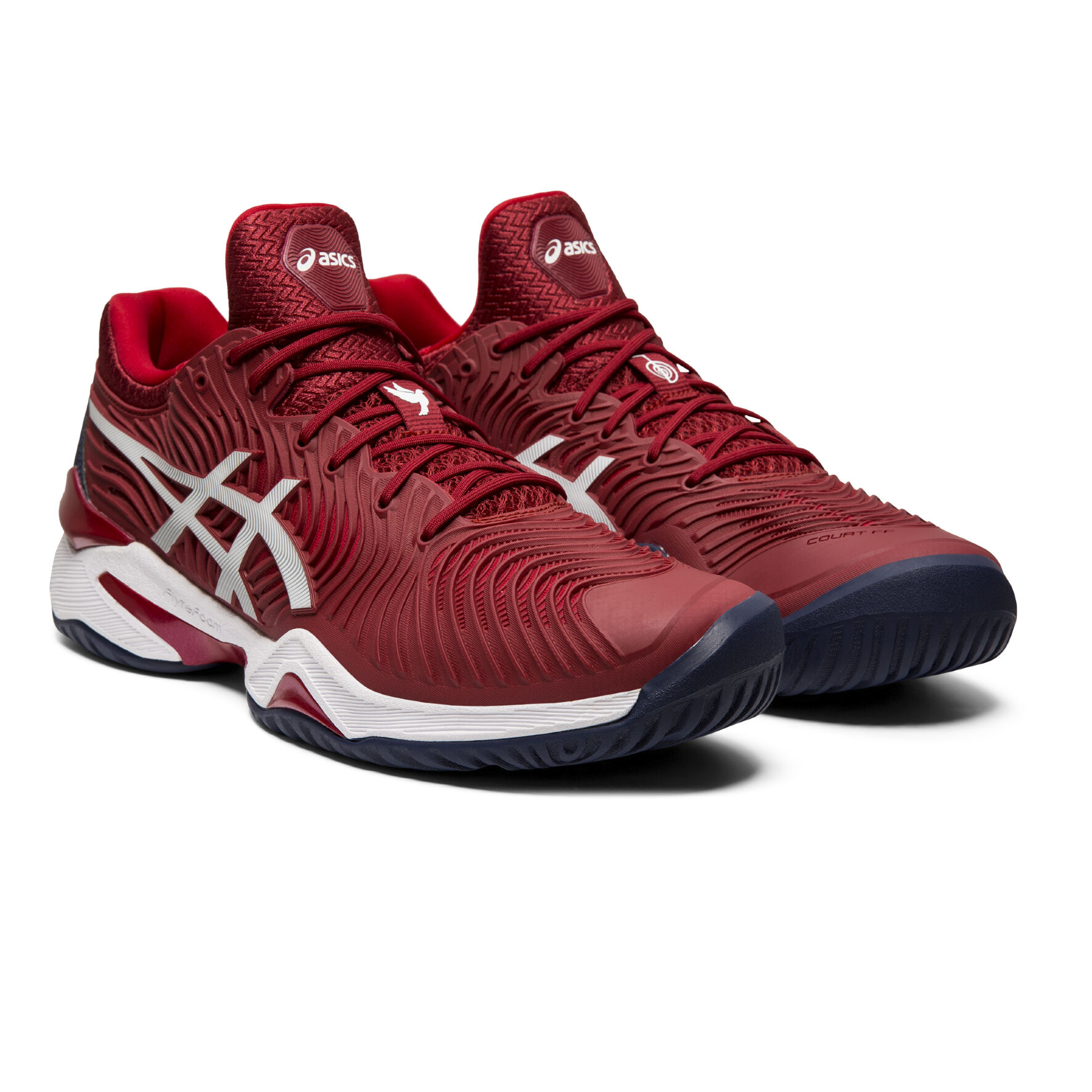 asics toute rouge