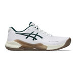 Chaussures de tennis ASICS ASICS Gel-Challenger 14 Clay Chaussure Terre Battue Hommes-Blanc,Vert Foncé