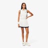 Robe Femmes - blanc, bleu foncé
