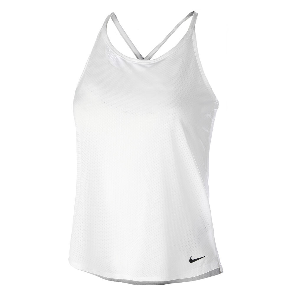 Nike Dri-Fit Breathe Standard Fit Débardeur Tank Top Femmes - Blanc