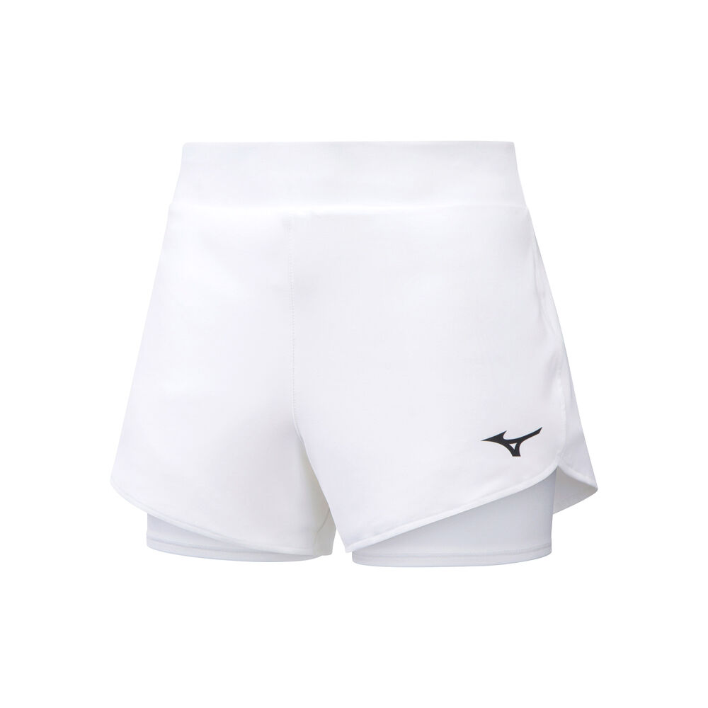 Mizuno Flex Jupe Femmes - Blanc , Noir