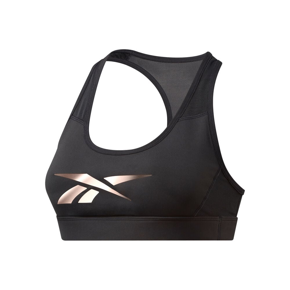 Reebok Hero Racer Pad Soutien-gorge Sport Femmes - Noir , Or