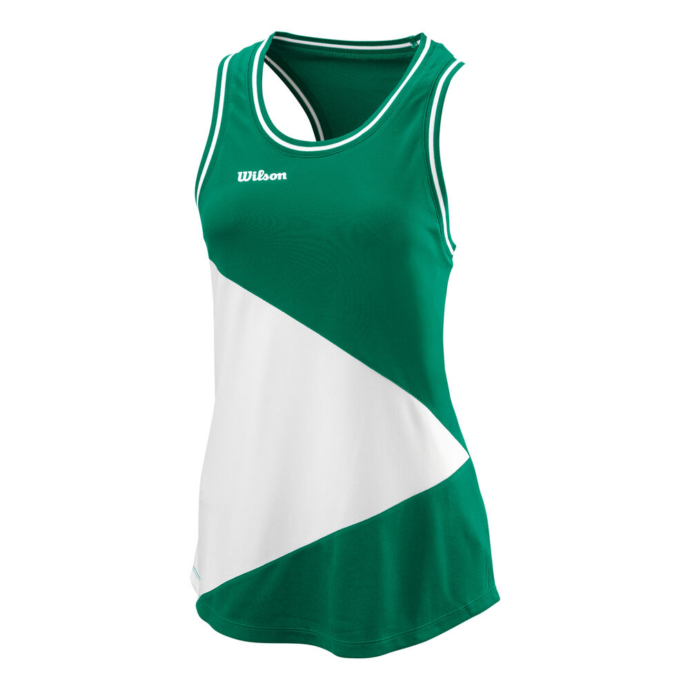 Wilson Team II Débardeur Tank Top Femmes - Vert , Blanc