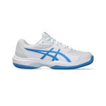 Chaussures de tennis ASICS ASICS Gel-Game 10 GS Chaussure Terre Battue Enfants-Blanc,Bleu