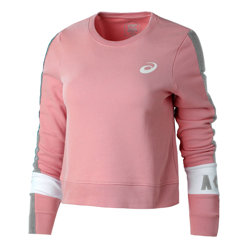 Asics Colorblock T-shirt Femmes - Pink , Gris