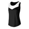 Taba Débardeur Tank Top Femmes-Noir,Blanc