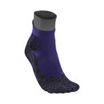 V&ecirc;tements Falke Falke RU Trail Chaussettes De Running Femmes-Bleu Fonc&eacute;