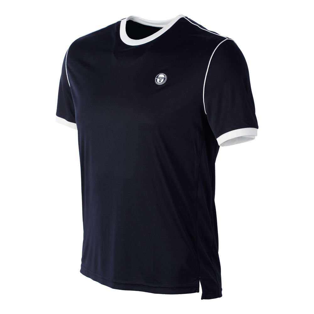 Sergio Tacchini T-shirt Hommes - Bleu Foncé , Blanc