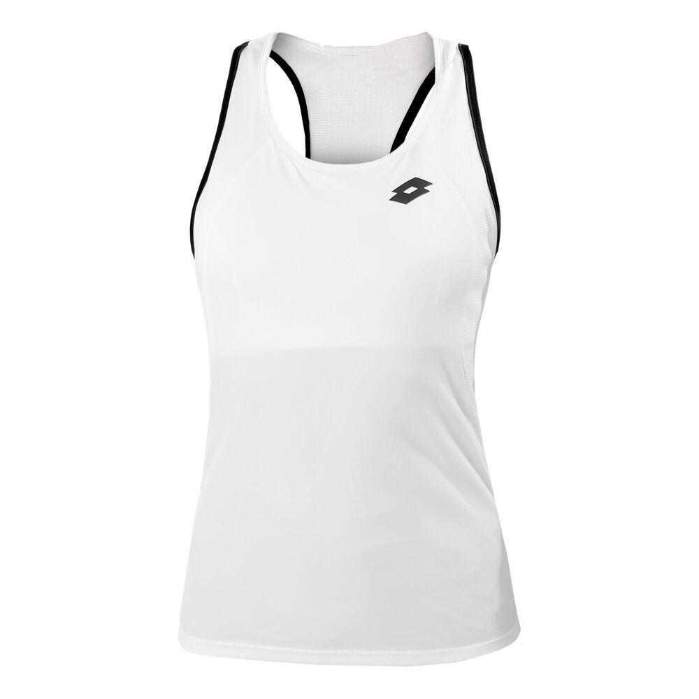 Lotto Squadra II PL Débardeur Tank Top Femmes - Blanc , Bleu Foncé