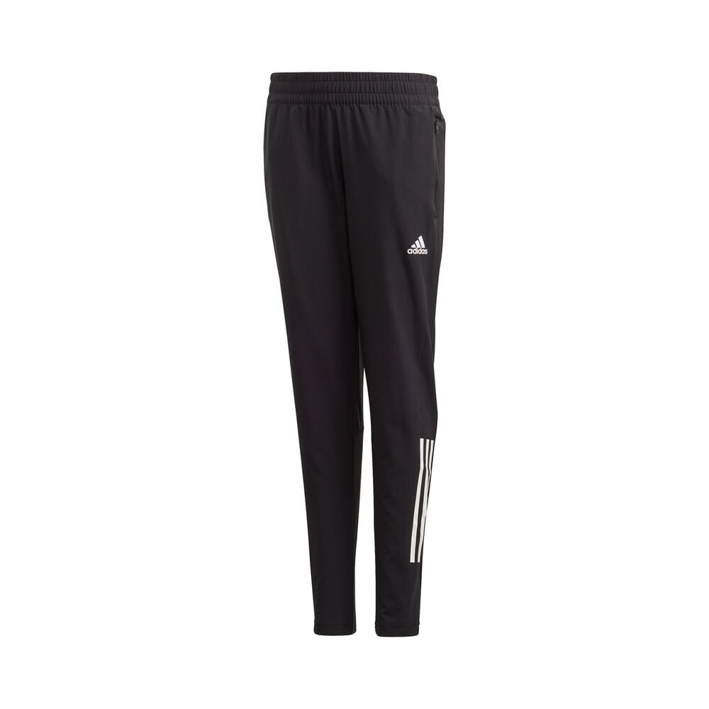 adidas Slim Woven Pantalon Survêtement Filles - Noir , Blanc