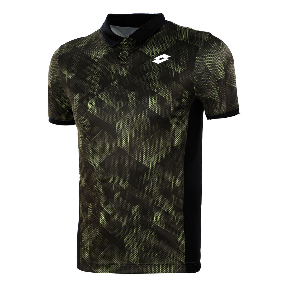 Lotto Superrapida Polo Hommes - Noir , Jaunes Fluo