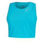 Vêtements Nike Nike Dri-Fit Fast Crop Maillot De Course Femmes-Turquoise