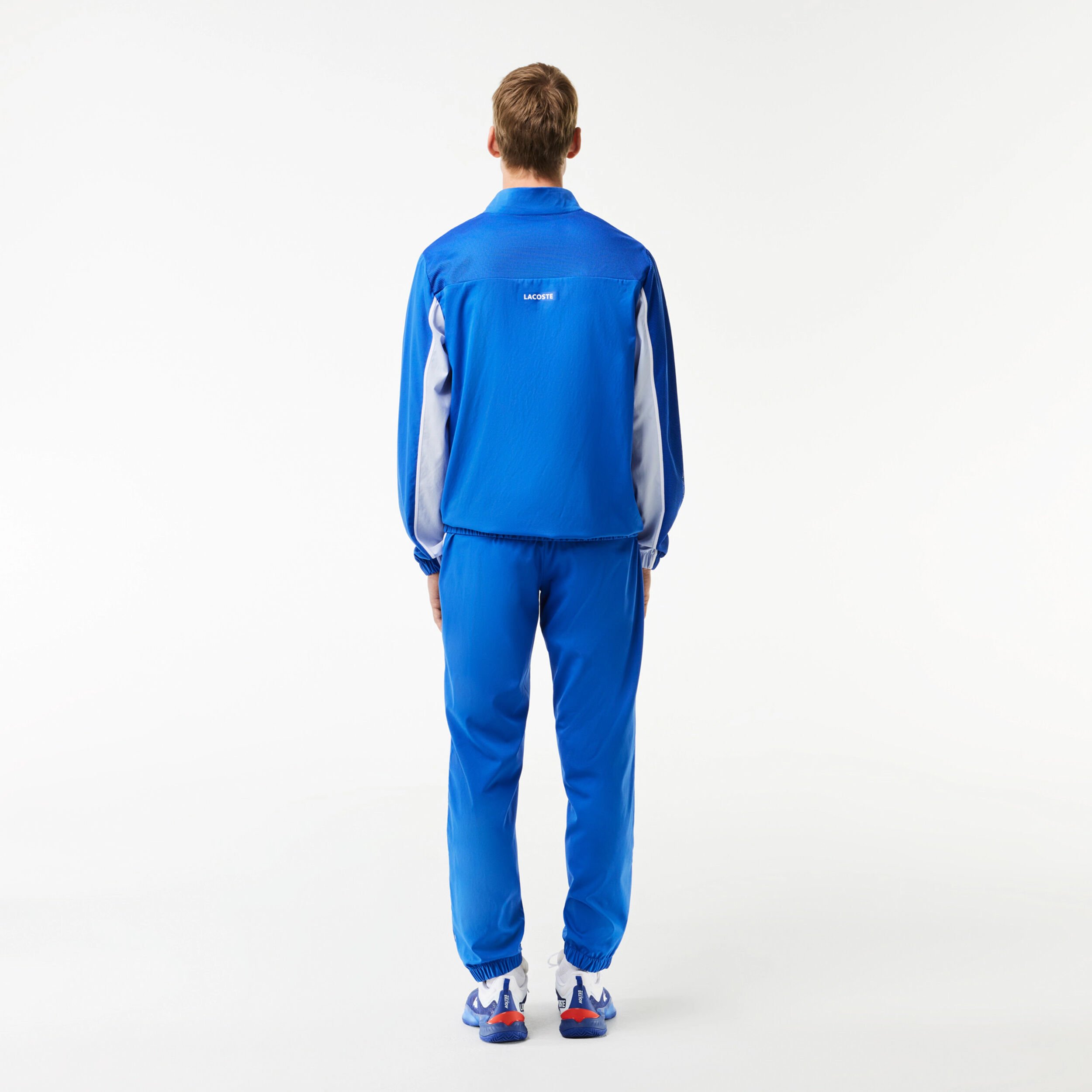 Buy Lacoste Tennis Overall Colourblock Survetement Hommes Bleu Blanc online Tennis Point FR